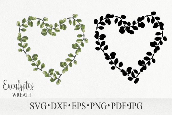 Elevate Your Wedding Stationery with a Hearts Eucalyptus Frame