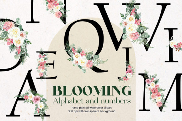 Floral Wedding Alphabet: A Designer's Secret for Elegant Branding