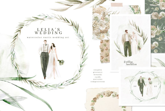 Lelia's Wedding: A Dreamy Rustic Design Toolkit