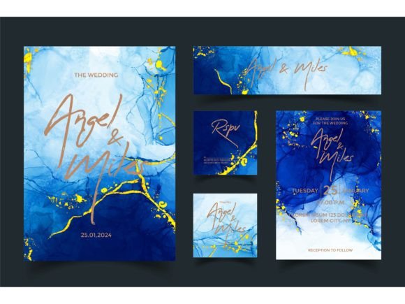 Modern Abstract Luxury Wedding: A Font for Unforgettable Brands