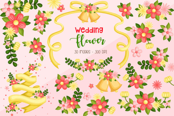 Stunning Wedding Flower Clipart for Every Project