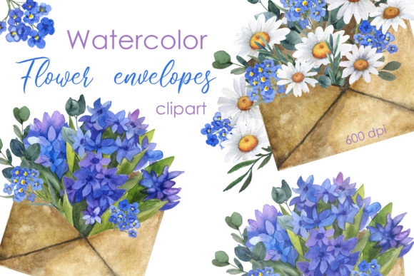 Watercolor Flower Clipart: Elevate Your Wedding Shower Designs
