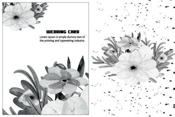 Watercolor Flower Wedding Card Template: A Designer's Guide